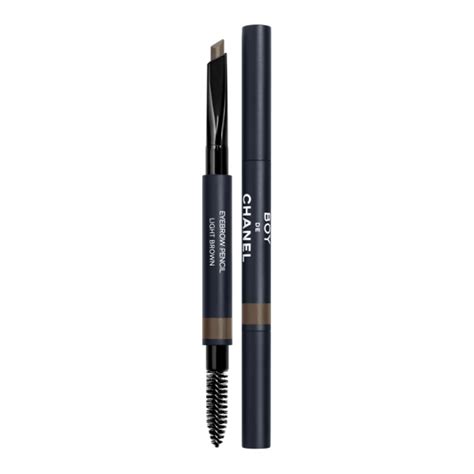 chanel eyebrow pencil colors|boy de Chanel eyebrow pencil.